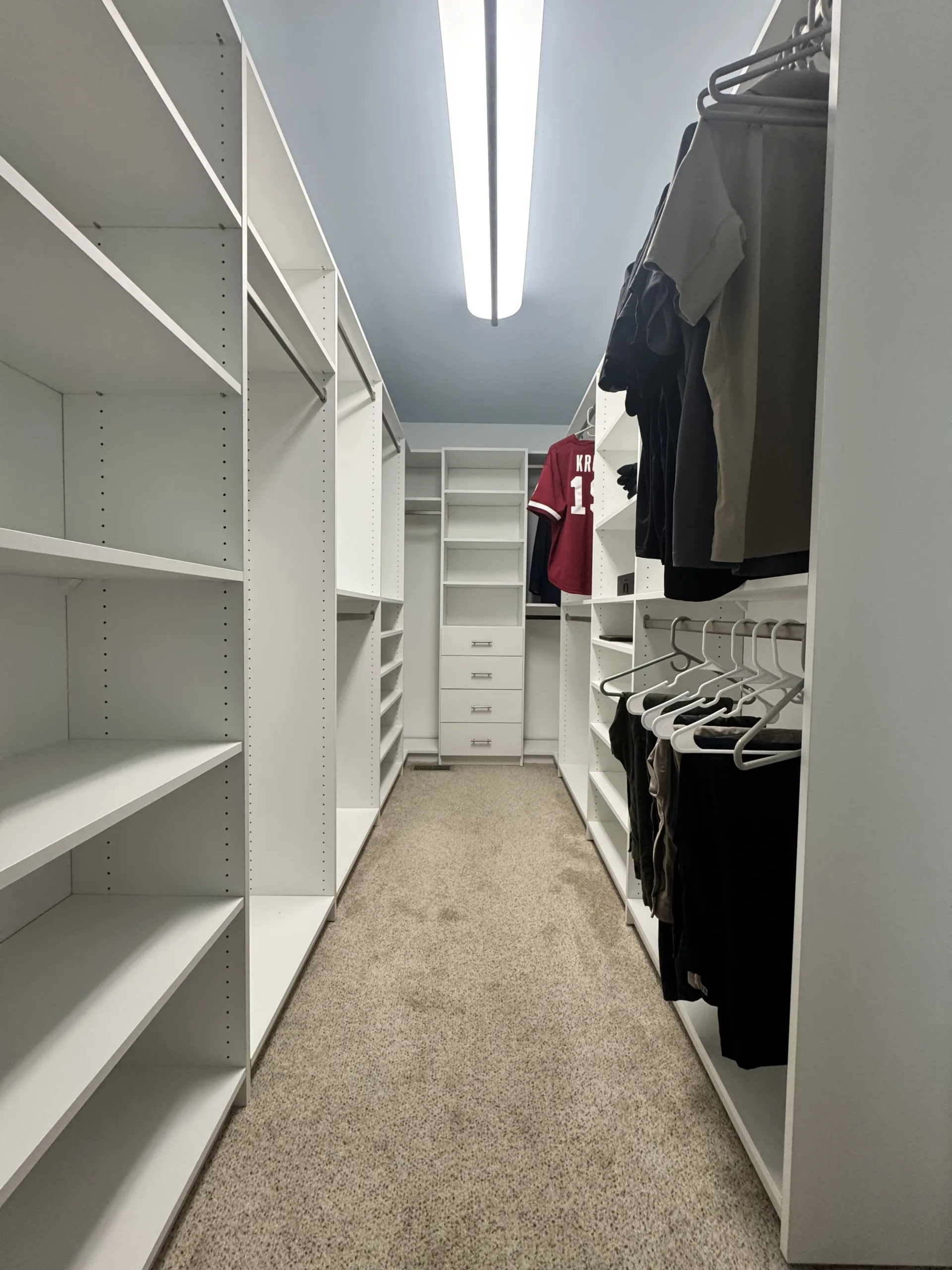 Walk in closet Moorestown